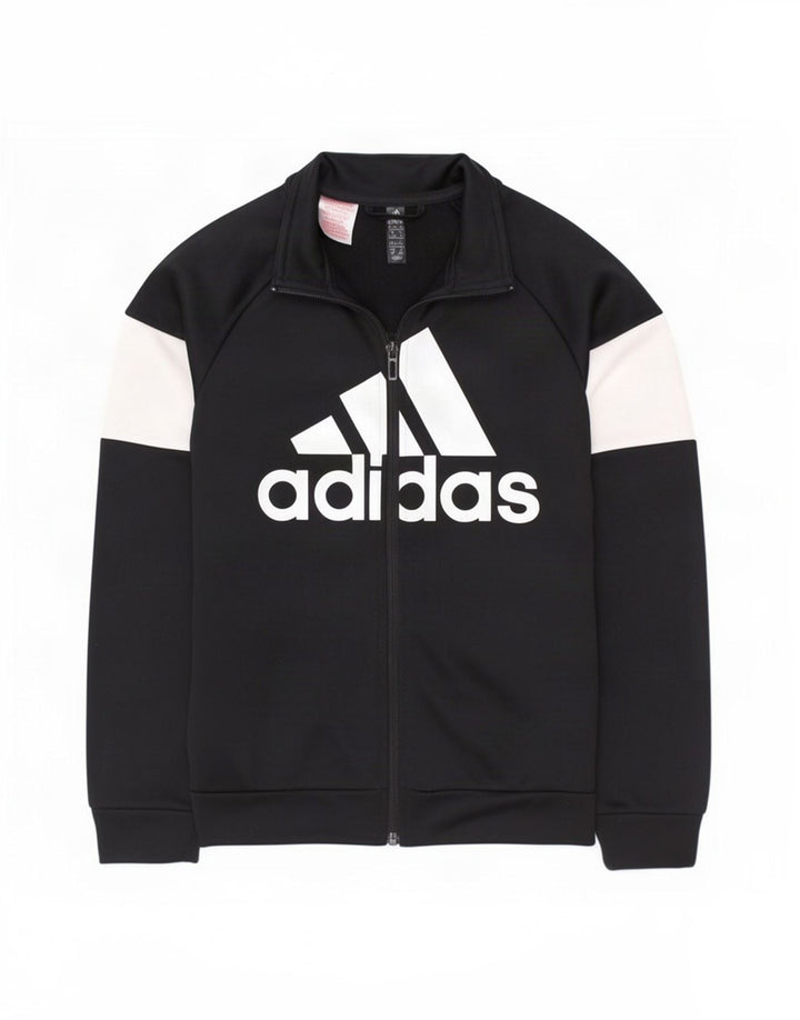 Jaqueta Adidas Boys Graphic Tracksuit Top 9-10 Anos Preto Colorblock