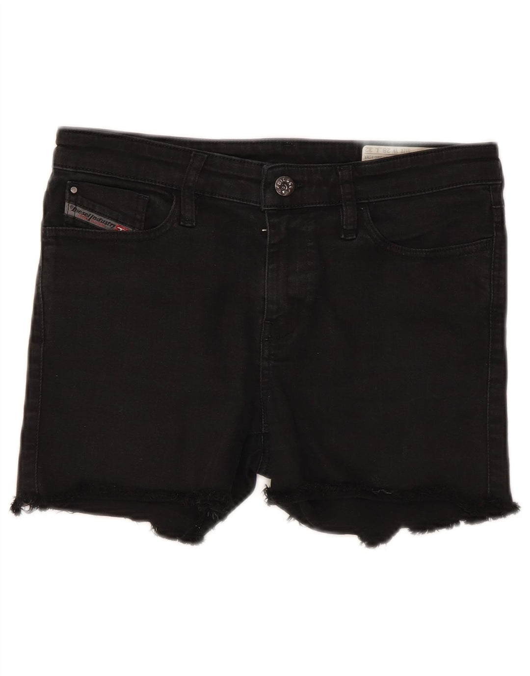 Shorts jeans skinzee feminino diesel W28 algodão preto médio