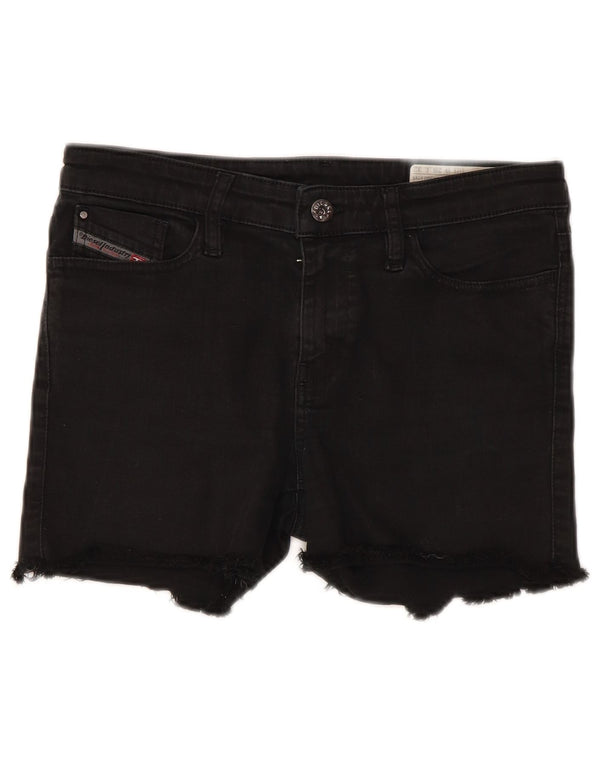 Shorts jeans skinzee feminino diesel W28 algodão preto médio