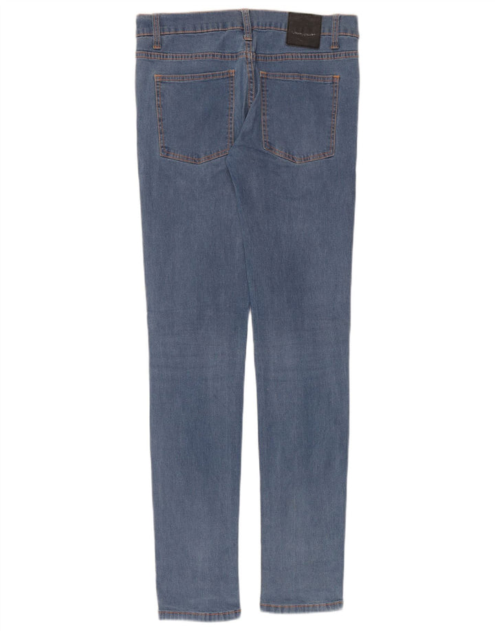 Jeans skinny feminino barato segunda-feira W30 L32 azul