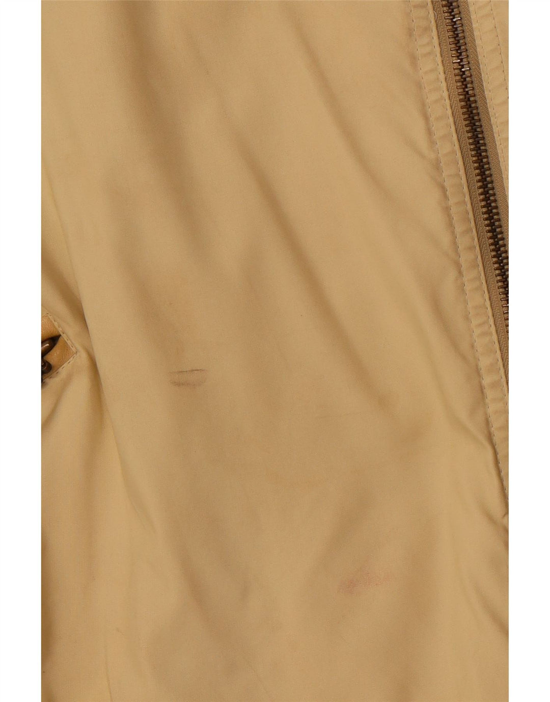 Jaqueta utilitária feminina VINTAGE UK 16 grande bloco colorido bege