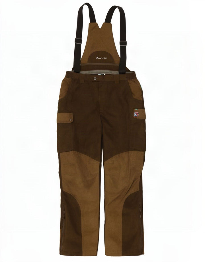 Calça cargo masculina Percussion Dungarees W34 L31 Khaki Colourblock