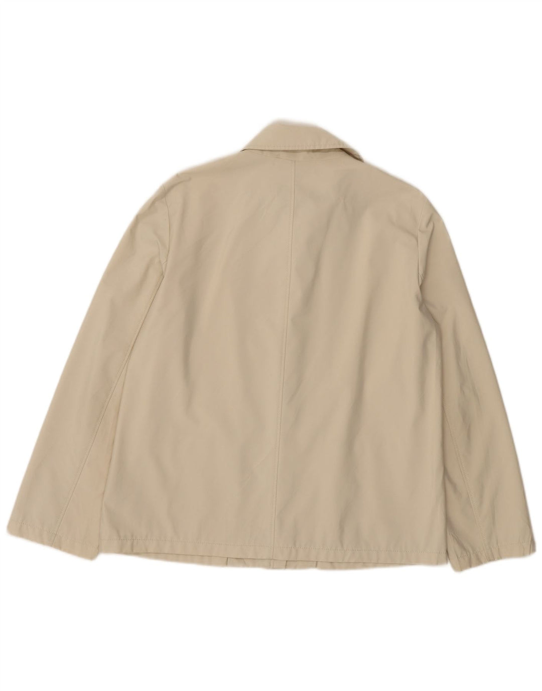 Jaqueta bomber feminina Trussardi Jeans IT 46 grande algodão bege