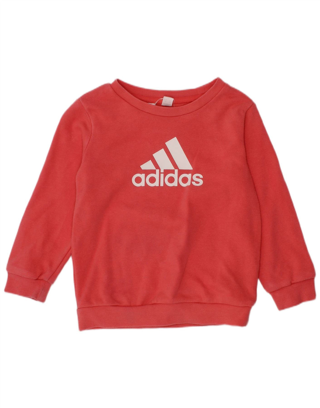 ADIDAS Meninas Graphic Full Tracksuit 2-3 Anos Algodão Vermelho