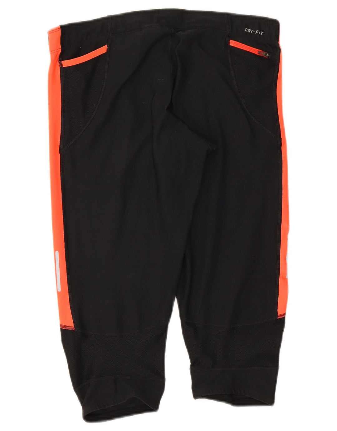 Leggings Nike Dri Fit Capri UK 12 Médio Preto Colourblock