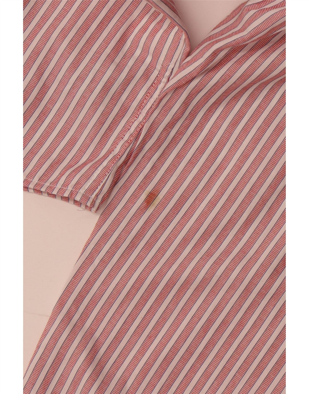Camisa masculina Tommy Hilfiger 2XL algodão listrado vermelho