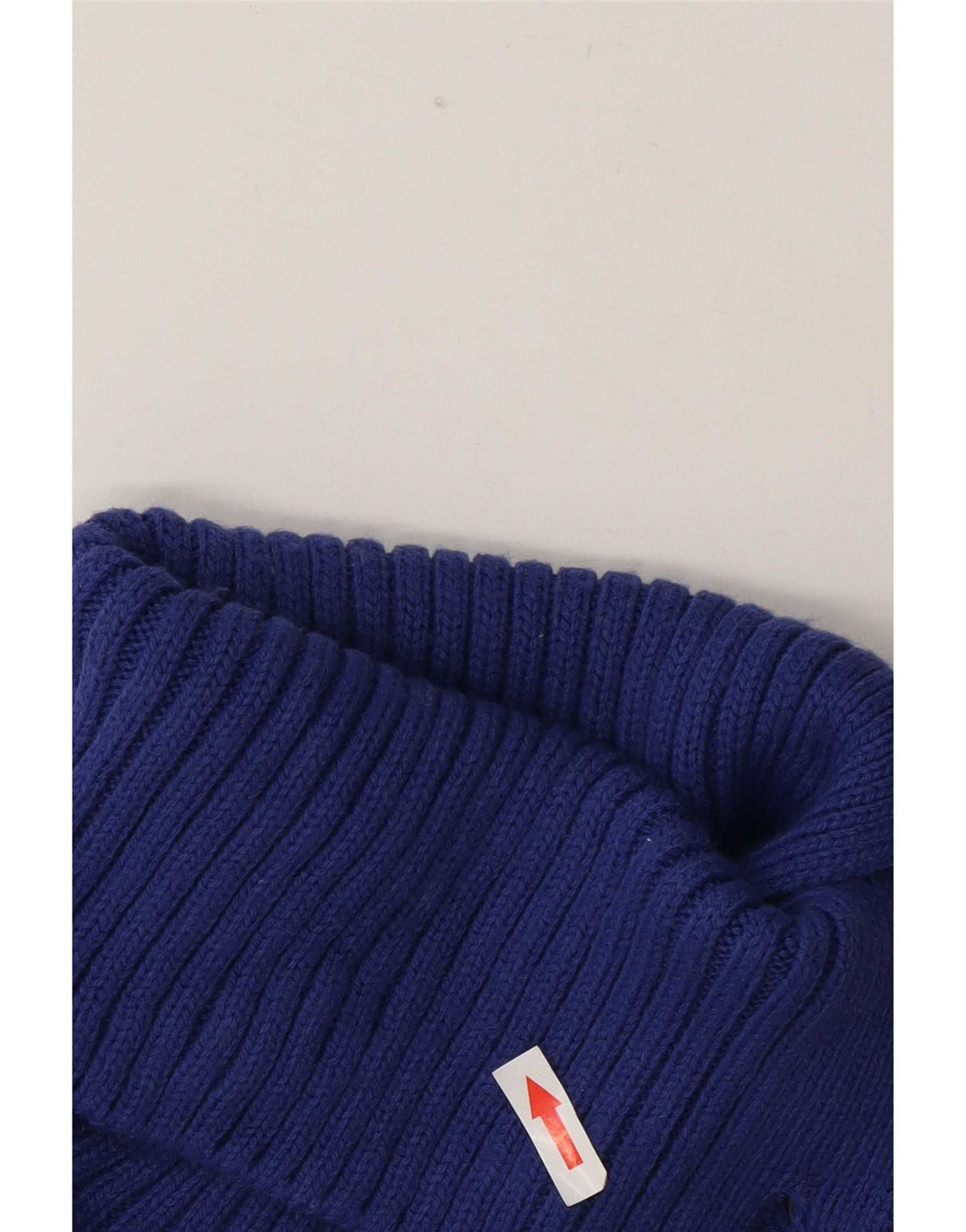 Suéter feminino Marks & Spencer com gola redonda e acrílico azul pequeno Reino Unido 10