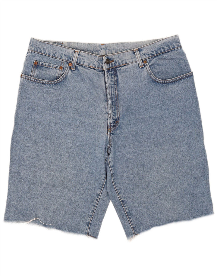 Shorts jeans masculino Casucci W36 grande algodão azul
