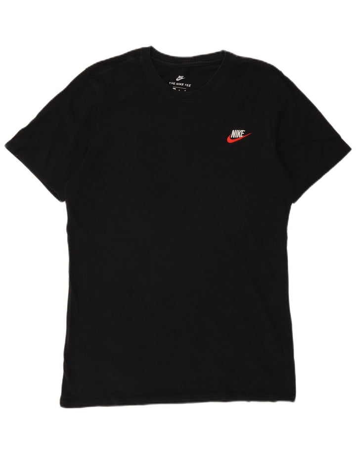 Camiseta masculina Nike Athletic Cut Top médio algodão preto