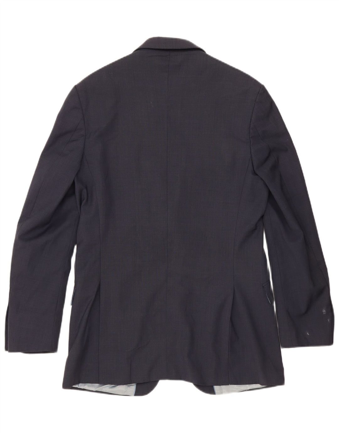 Jaqueta blazer masculina de 2 botões Marks & Spencer Reino Unido 40 médio azul marinho clássico
