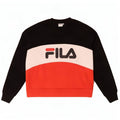 Fila Womens Graphic Sweatshirt Jumper UK 14 Médio Multicolorido