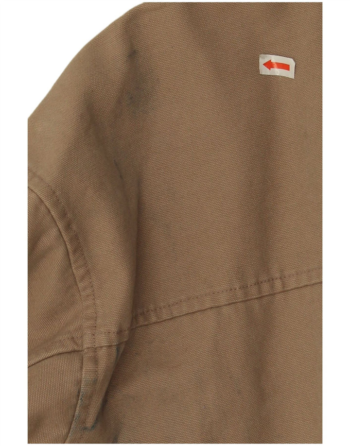Jaqueta bomber masculina Tom Tompson Reino Unido 42 XL algodão bege