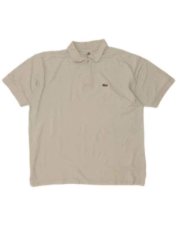 Camisa polo masculina Lacoste tamanho 7 2XL verde