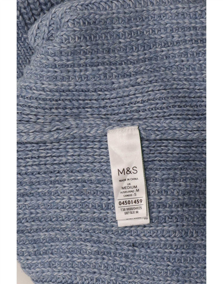 Regata feminina Marks & Spencer com colete UK 14 poliéster azul médio