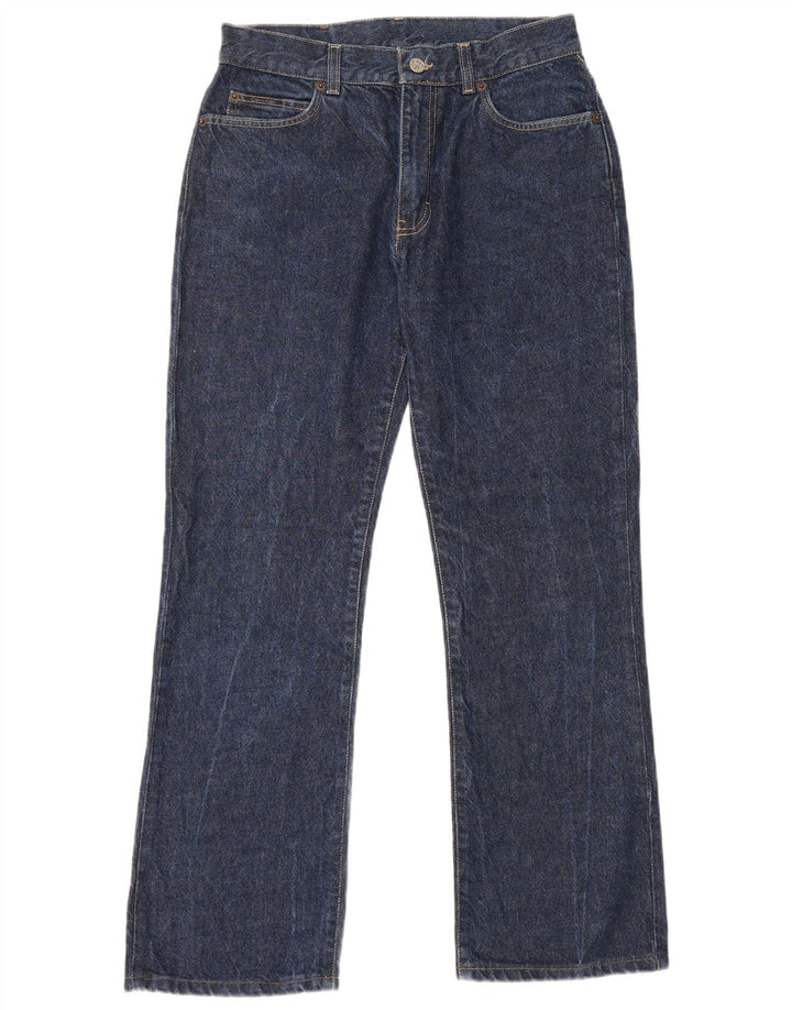 Calvin Klein Masculino Bootcut Jeans W30 L28 Azul Algodão