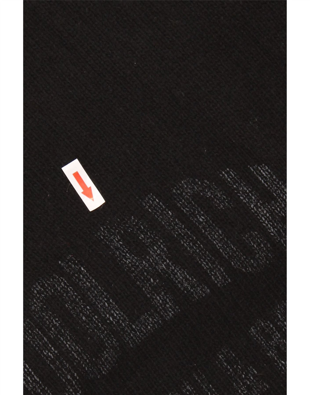 Suéter masculino Woolrich com gola redonda e lã preta XL