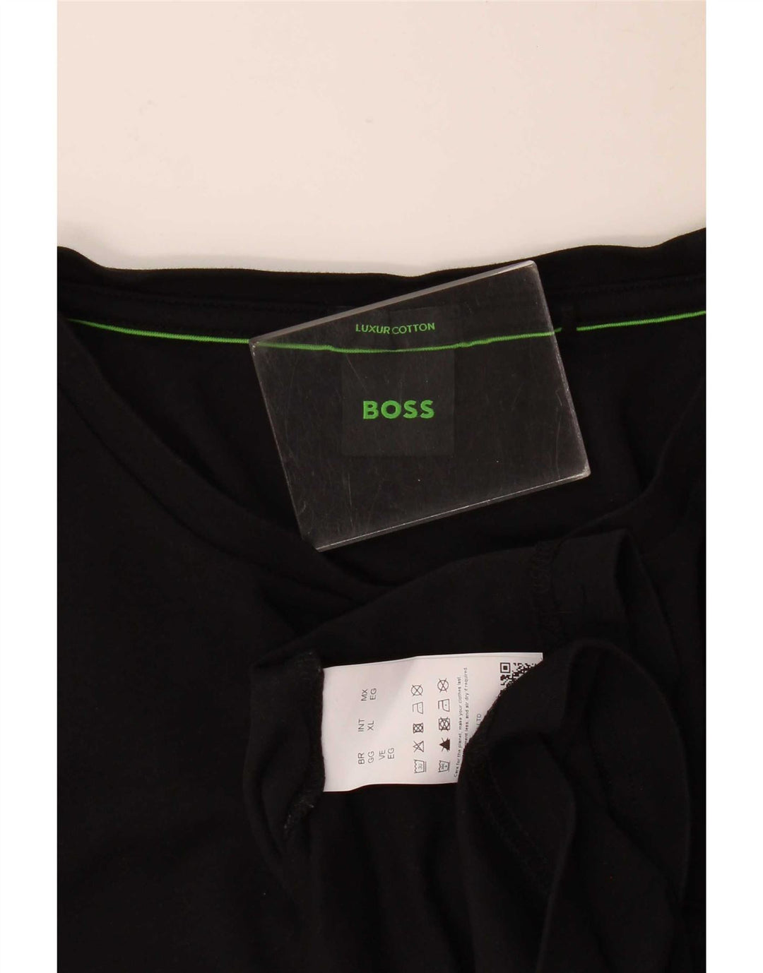 Camiseta masculina Hugo Boss Top XL algodão preto