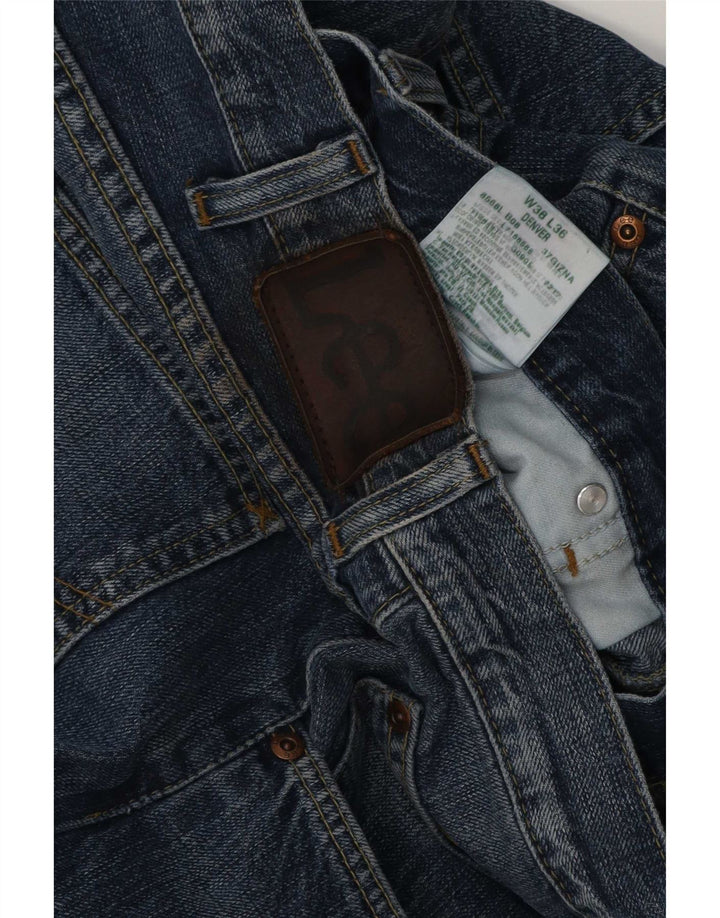 Lee Mens Denver Bootcut Jeans W38 L29 Azul Marinho Algodão