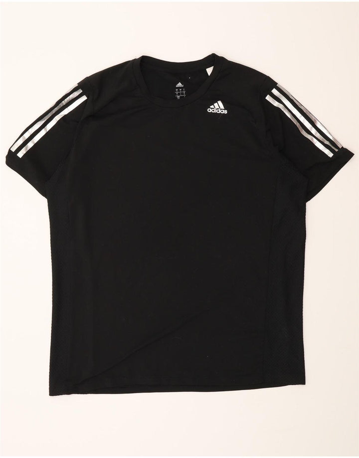 Adidas Mens Climacool Camiseta Top Grande Preto