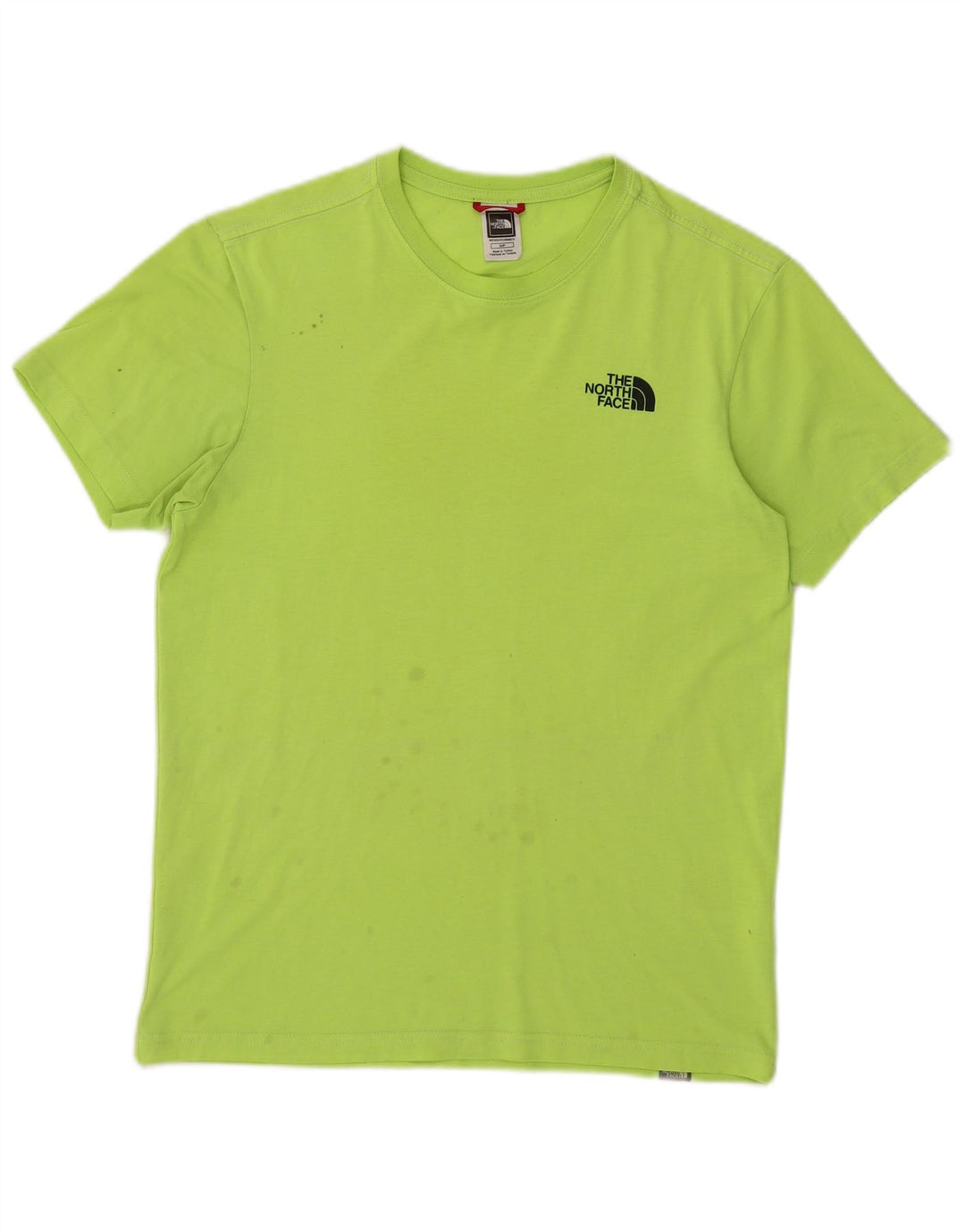 The North Face Camiseta masculina gráfica top pequeno poliéster verde