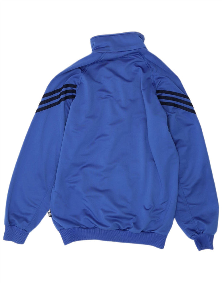 Casaco de treino adidas menino 13-14 anos azul poliéster
