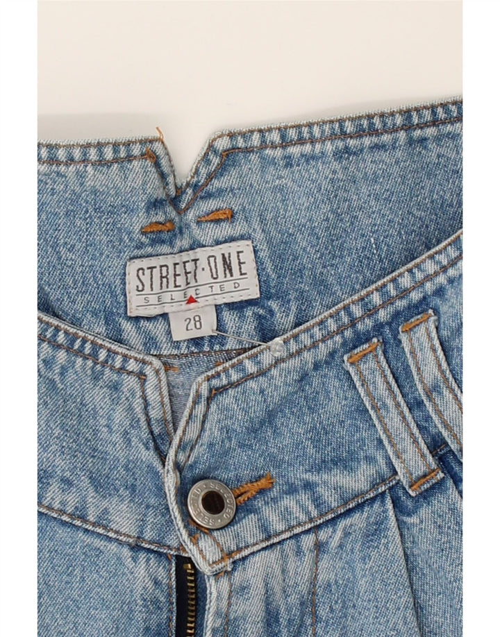STREET ONE Womens Tapered Jeans W28 L30 Blue Cotton Vintage Street One and Second-Hand Street One from Messina Hembry 