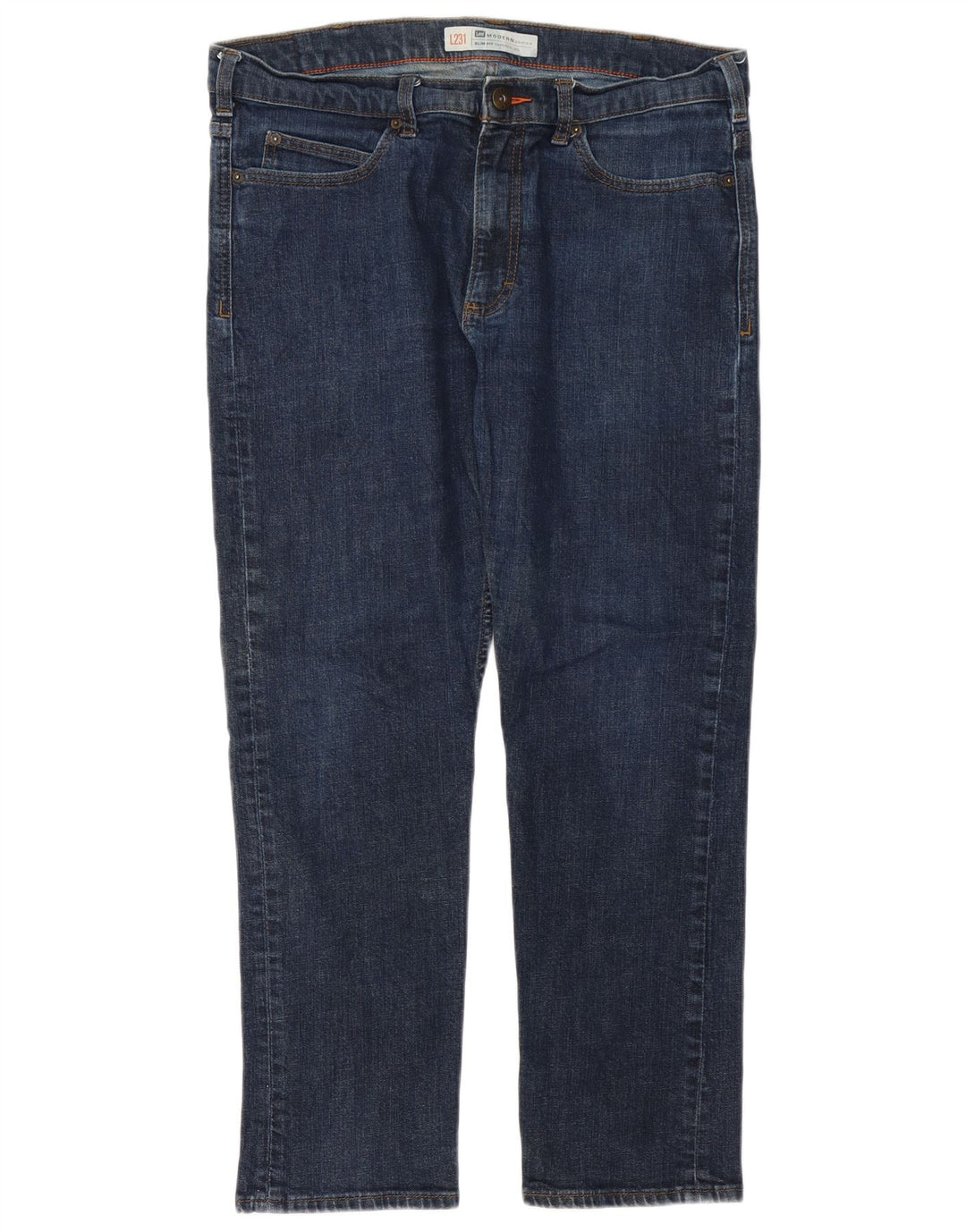 Lee Mens Tapered Slim Jeans W36 L28 Azul