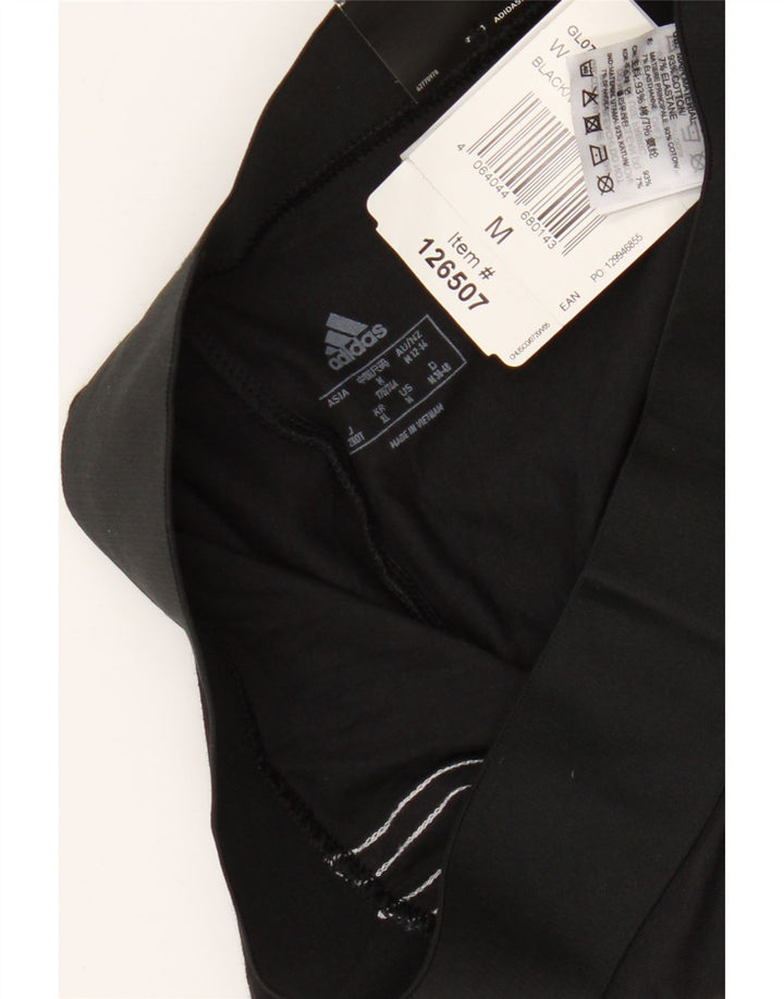 Leggings Adidas Femininas UK 12/14 Médias Pretas
