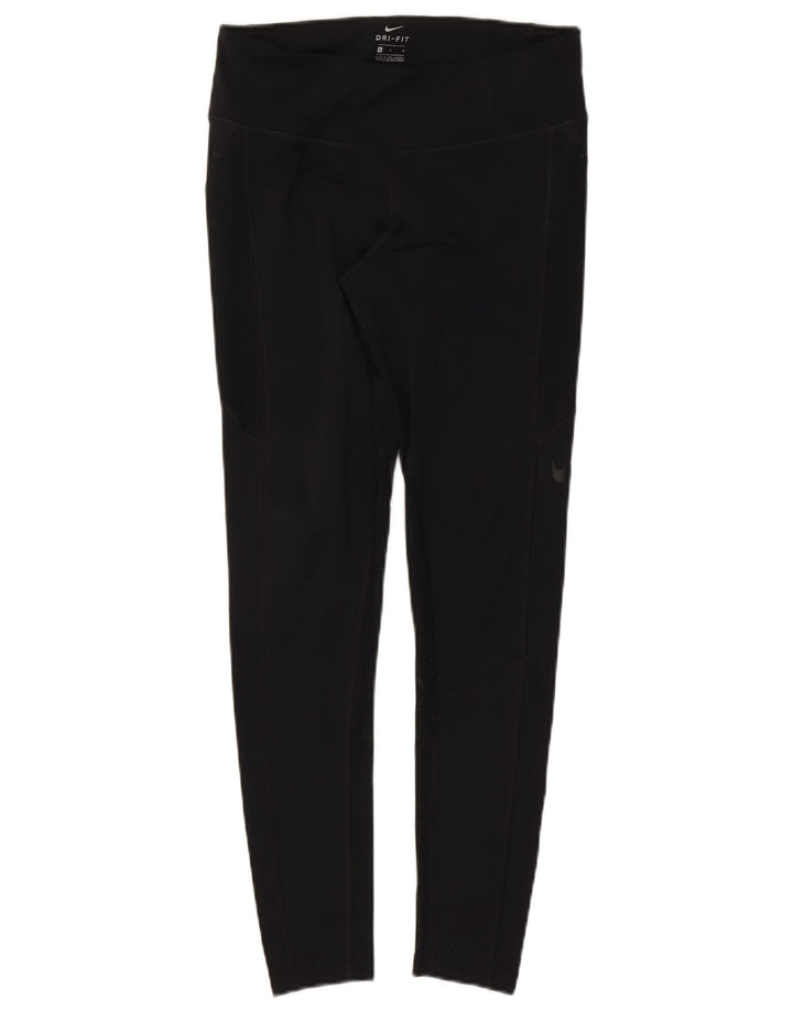 Leggings Nike Dri Fit Feminina UK 14 Grande Poliéster Preto