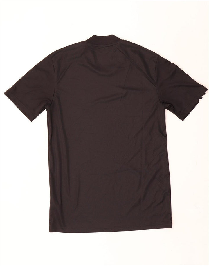 Adidas Mens Aeroready Camiseta Top Pequeno Preto Colorblock Poliéster
