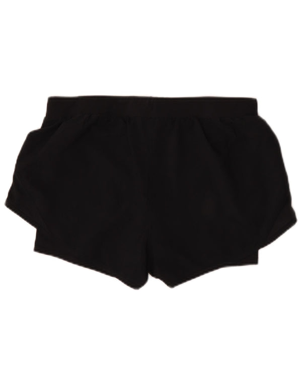 Shorts esportivos femininos Under Armour Heat Gear UK 14 médio preto