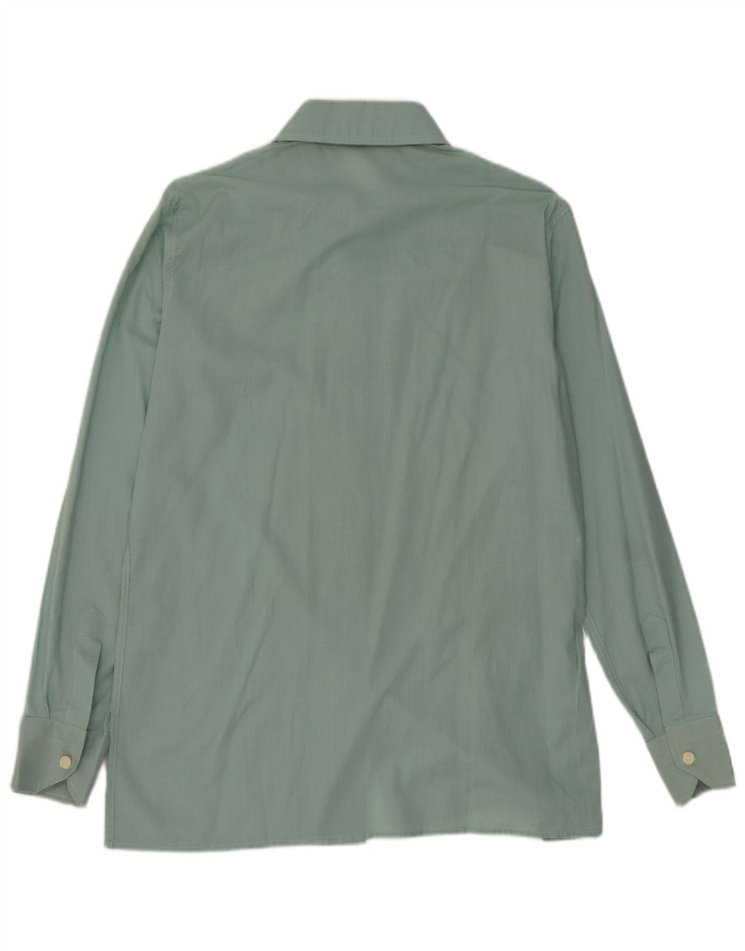 Camisa masculina vintage pequena verde