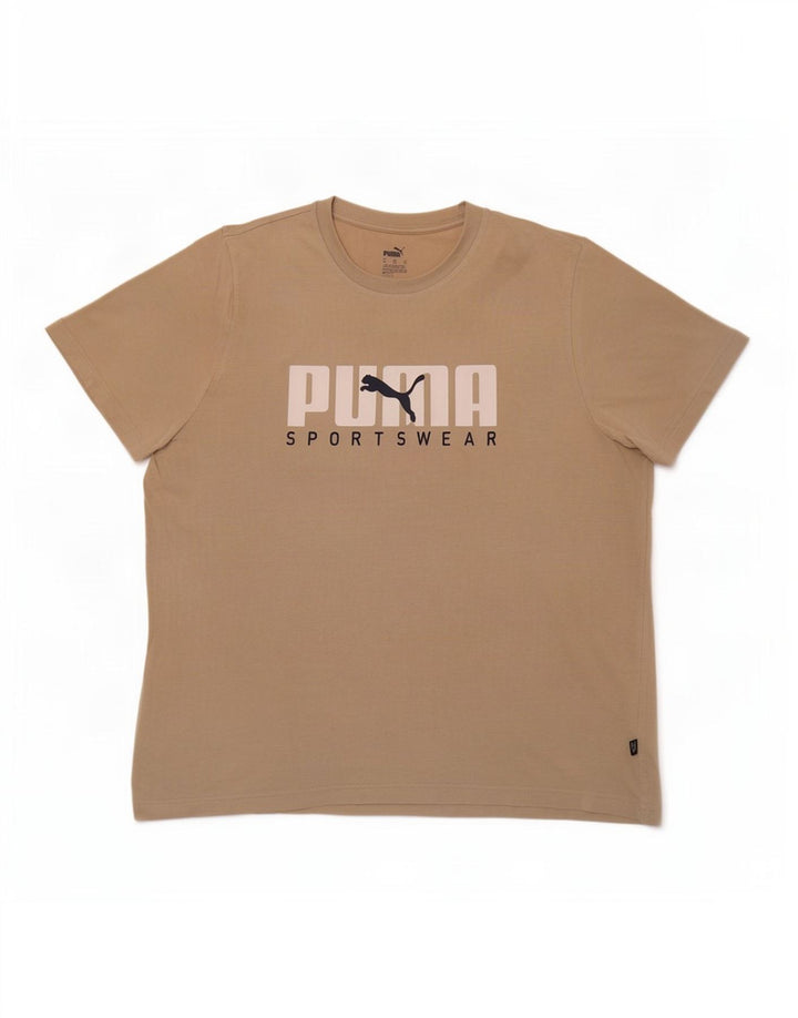 Puma Camiseta Masculina Graphic Top XL Bege
