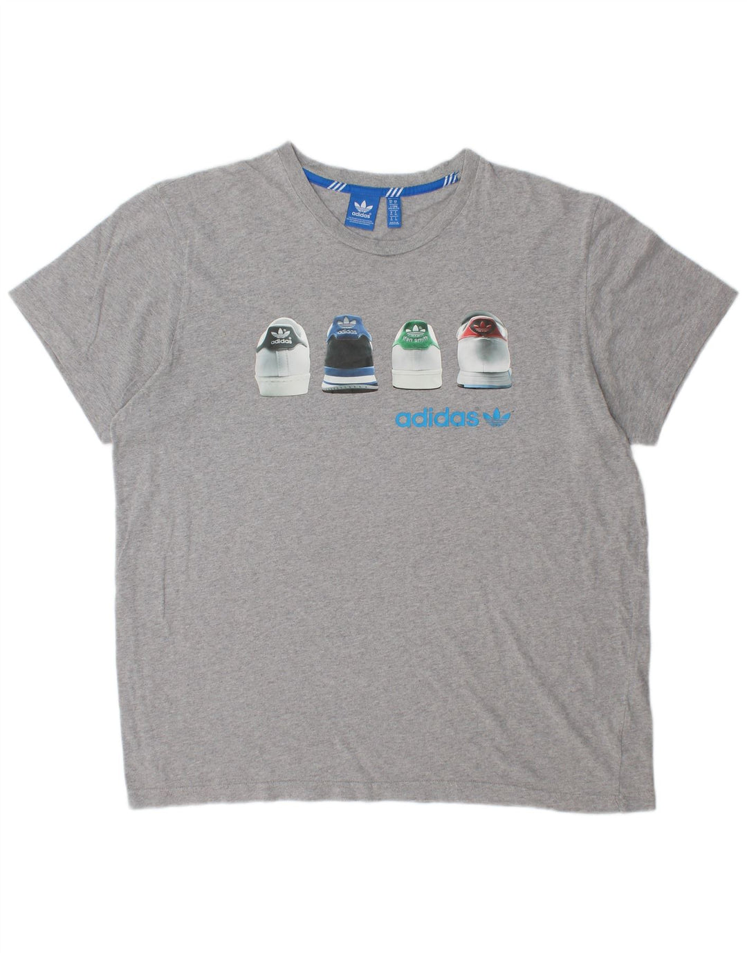 Camiseta Adidas Masculina Graphic Top XL Cinza