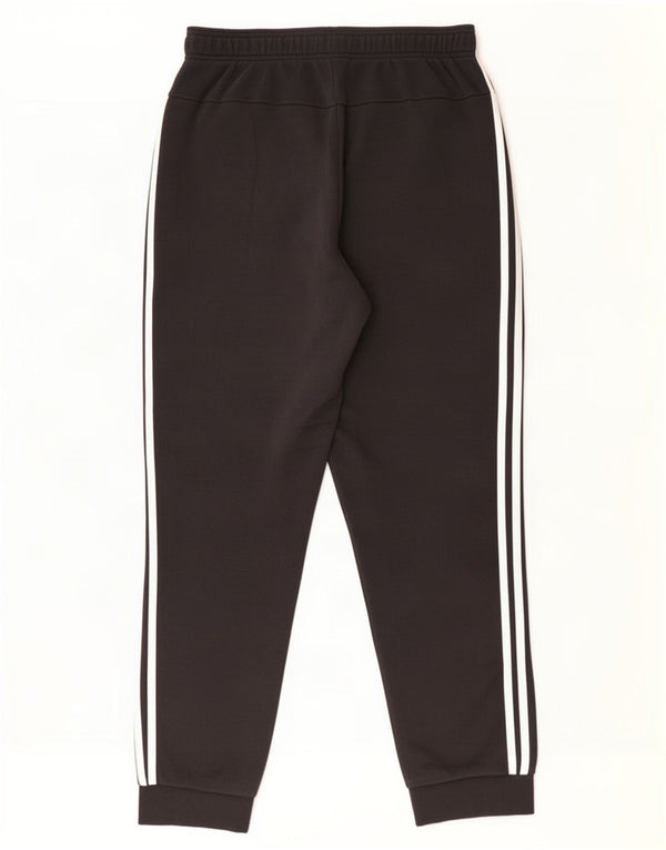 Calças de treino masculinas Adidas Joggers grandes de algodão preto