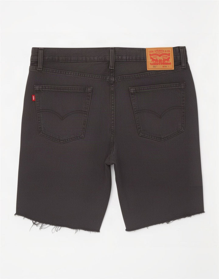 Shorts jeans masculino 511 Levi's grande W36 algodão cinza
