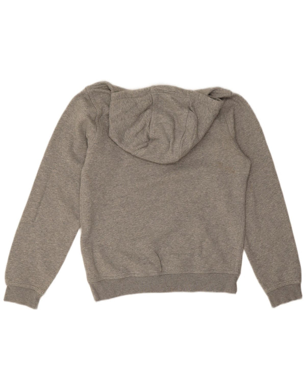 Jumper com capuz masculino Nike pequeno algodão manchado cinza