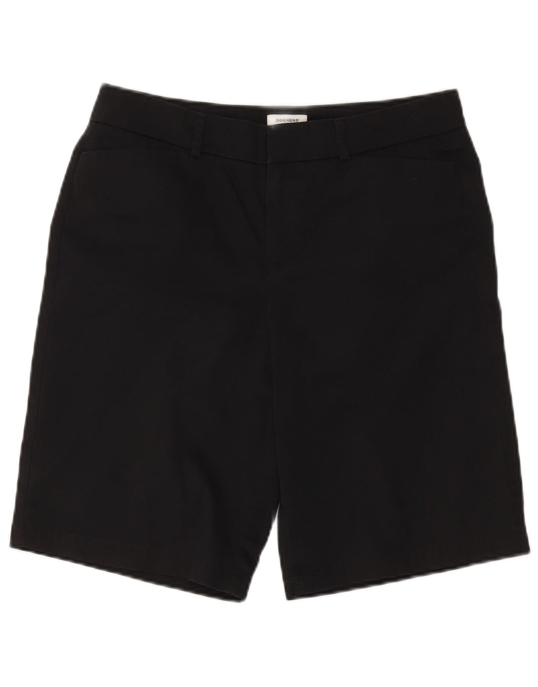 Dockers Masculino Ideal Fit Shorts Casual W32 Médio Algodão Preto
