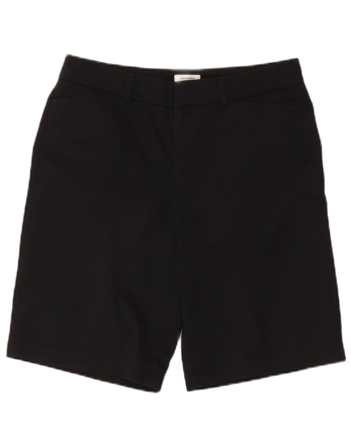Dockers Masculino Ideal Fit Shorts Casual W32 Médio Algodão Preto
