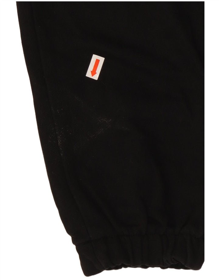 Zara Mens Capri Cargo Calça de treino Joggers Médio Preto