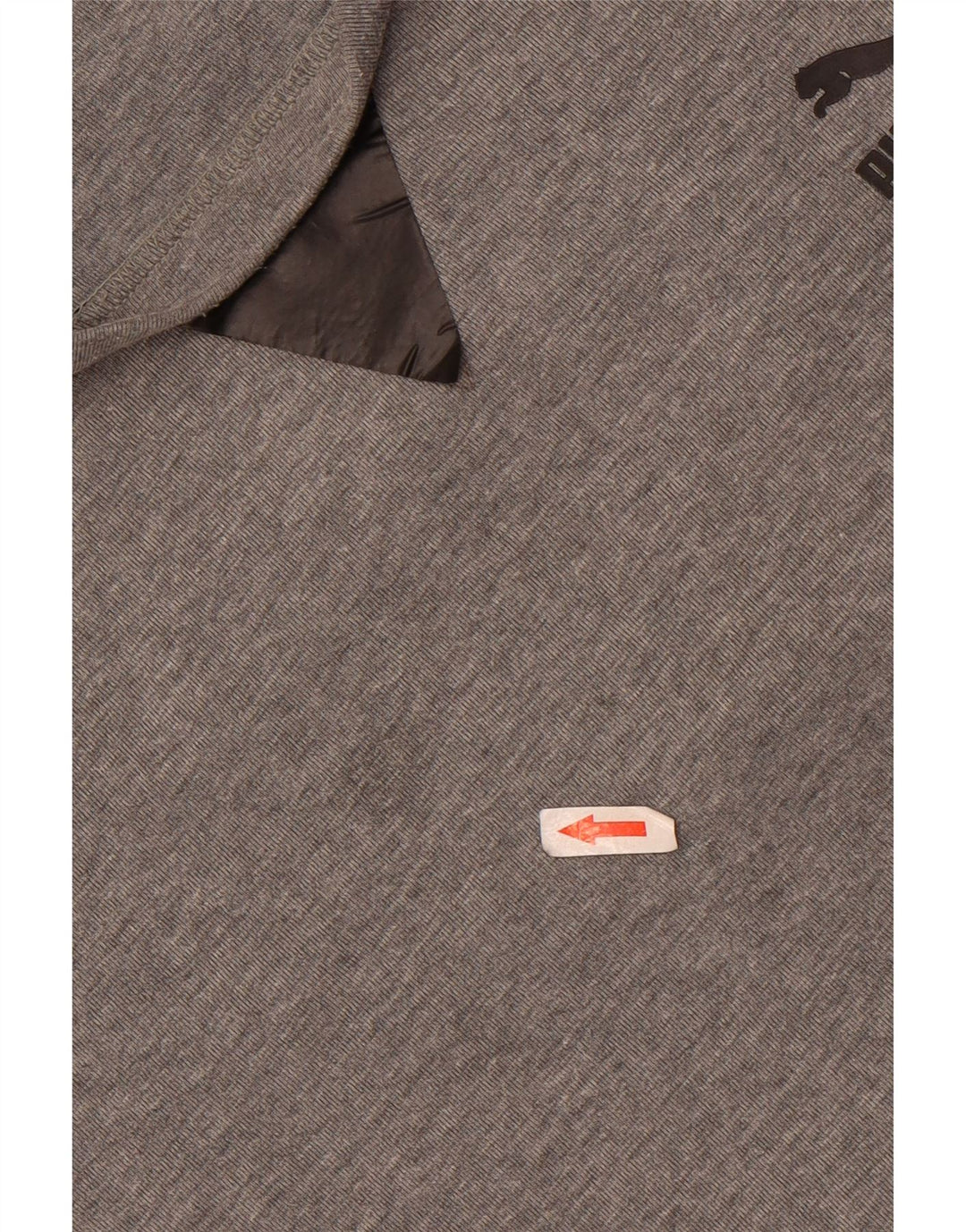 Puma Mens Graphic Moletom Jumper XL Cinza Algodão