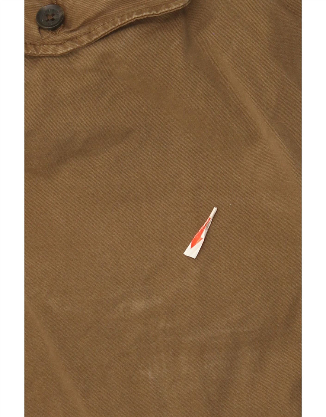 Timberland Mens Cargo Shorts W36 Grande Algodão Marrom