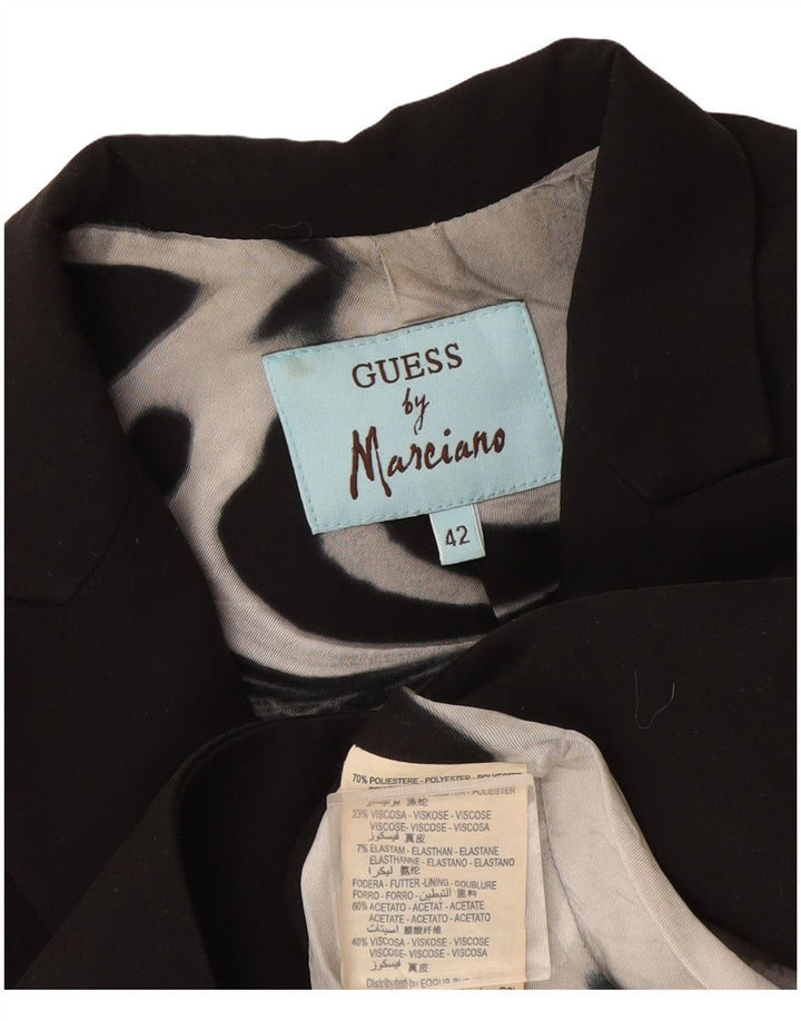 Jaqueta blazer feminina Guess By Marciano com 1 botão IT 42 médio preto