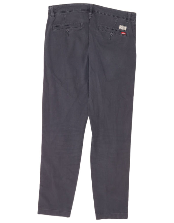 Calça Chino Cônica Masculina Levi's Standard Fit W32 L32 Algodão Azul Marinho