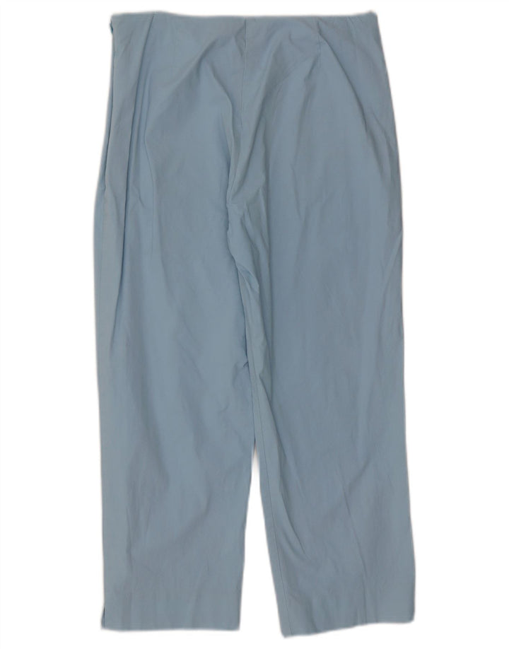 Calça capri feminina Gap EUA 8 médio W27 L23 algodão azul