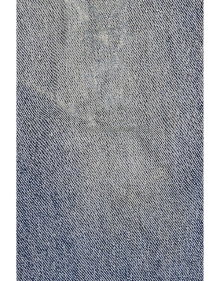 Calça Jeans Levis Masculina 505 Distressed Straight W36 L30 Azul