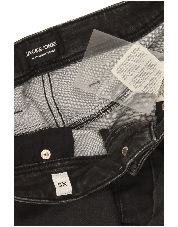 Shorts jeans masculino regular Jack & Jones XS W28 algodão cinza