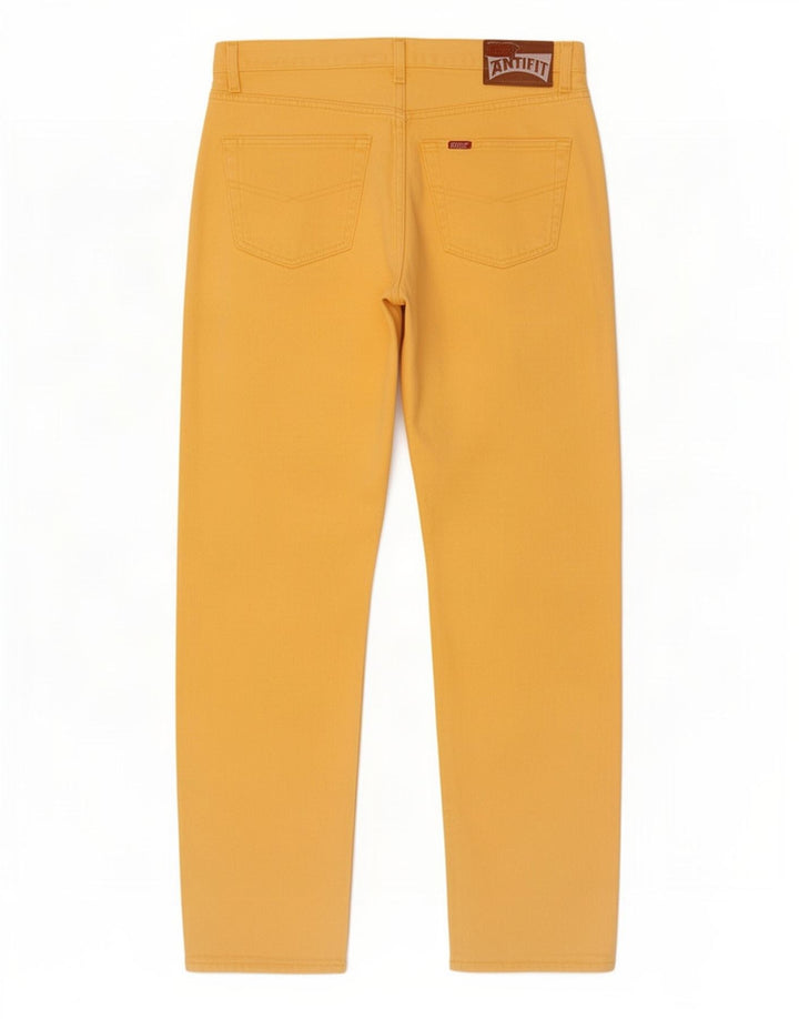 Rifle Mens Straight Jeans W32 L29 Amarelo