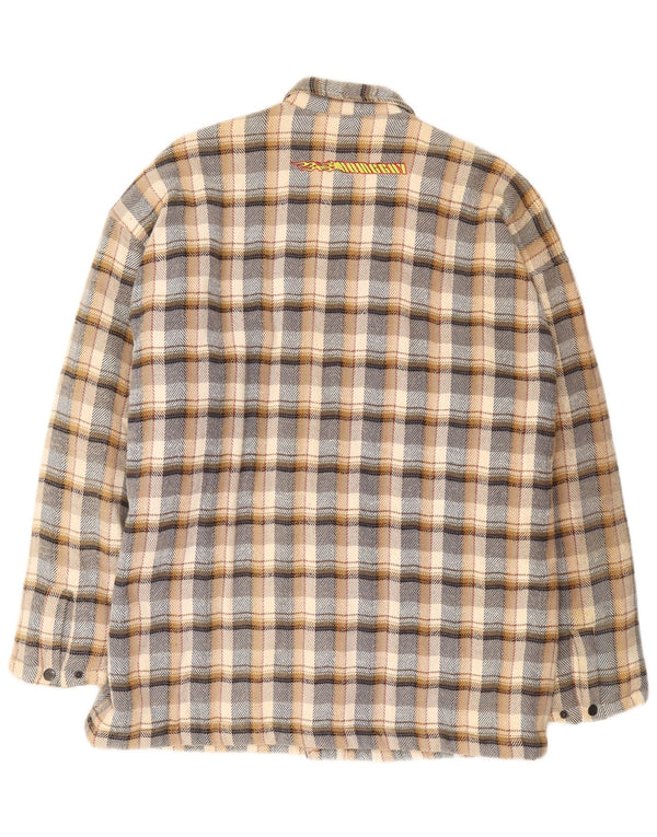 Home Boy Jaqueta bomber masculina gráfica UK 42 XL algodão xadrez multicolorido