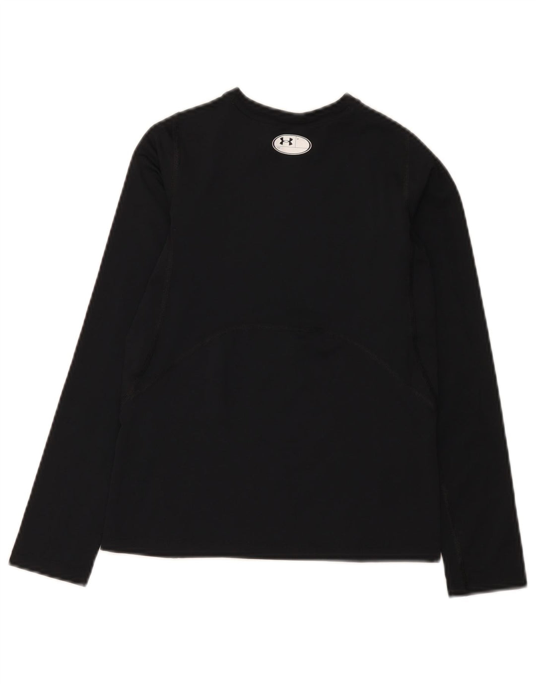 Under Armour Boys Heat Gear Top manga comprida 9-10 anos médio preto